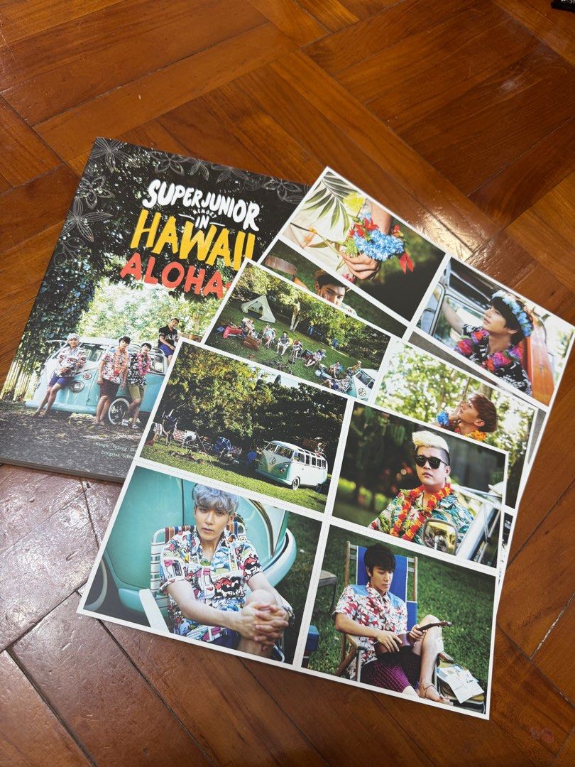 Super junior memory in Hawaii寫真, 興趣及遊戲, 收藏品及紀念品, 韓 