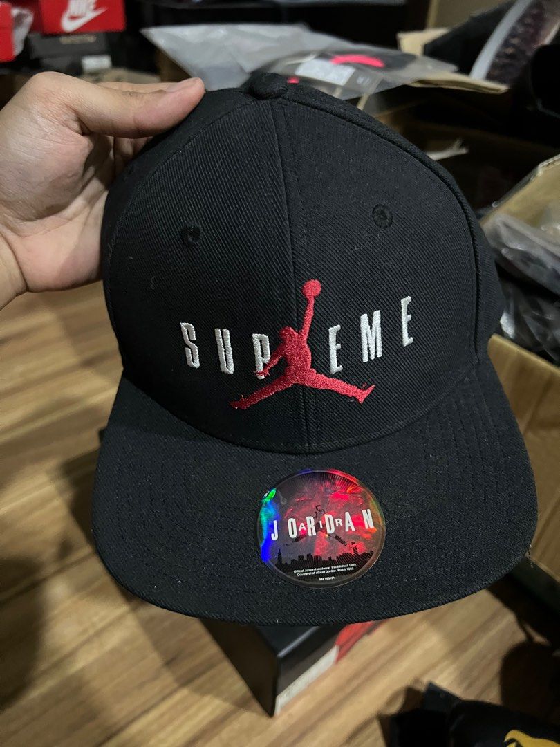 Supreme x jordan cap