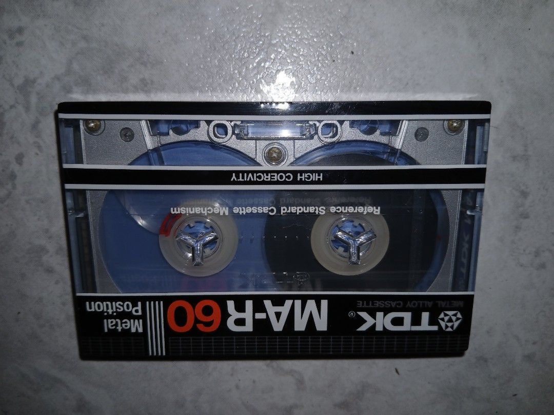 未開封 TDK MA-X 60 METAL POSITION TYPE Ⅳ メタルテープ カセット