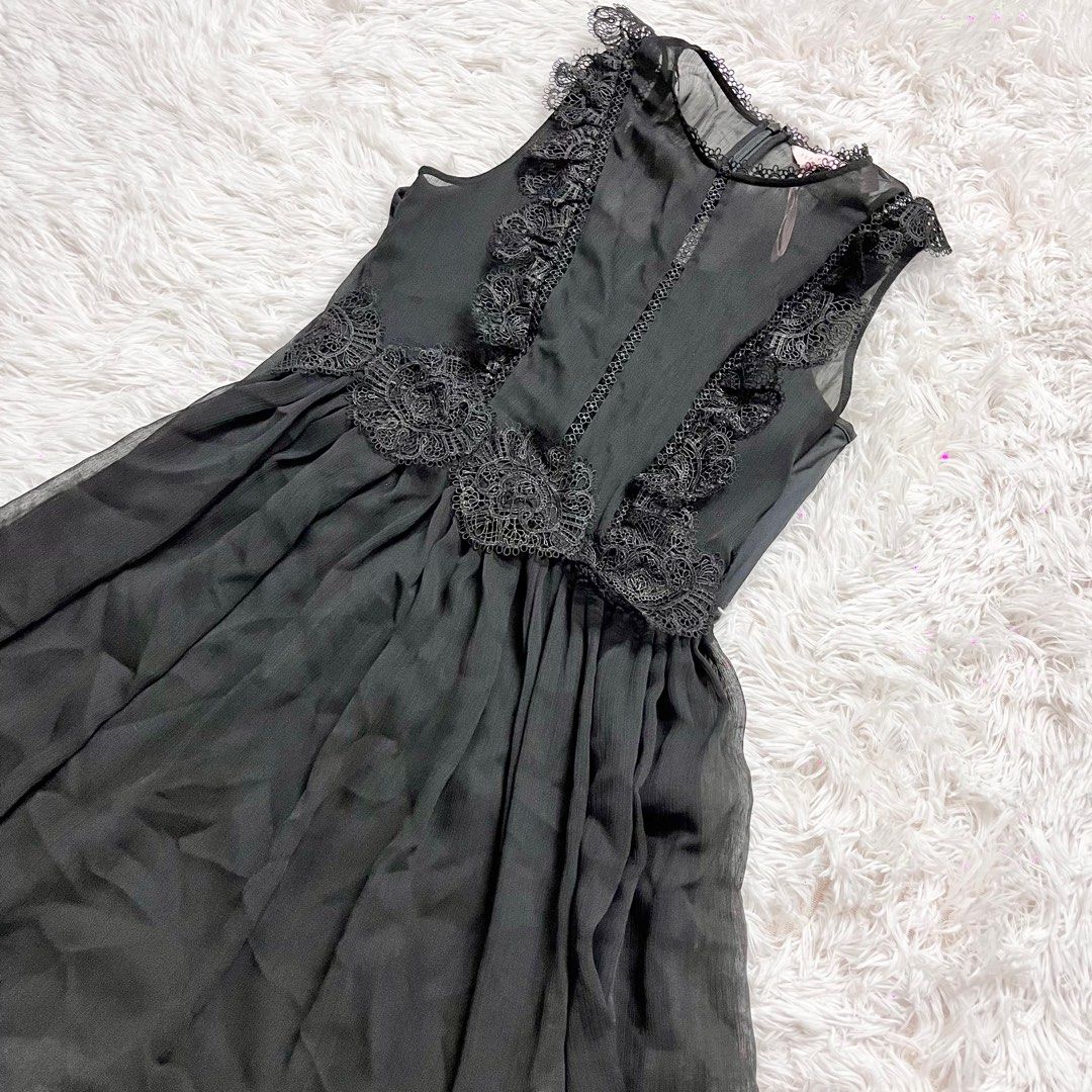 Ted baker black lace dress hotsell