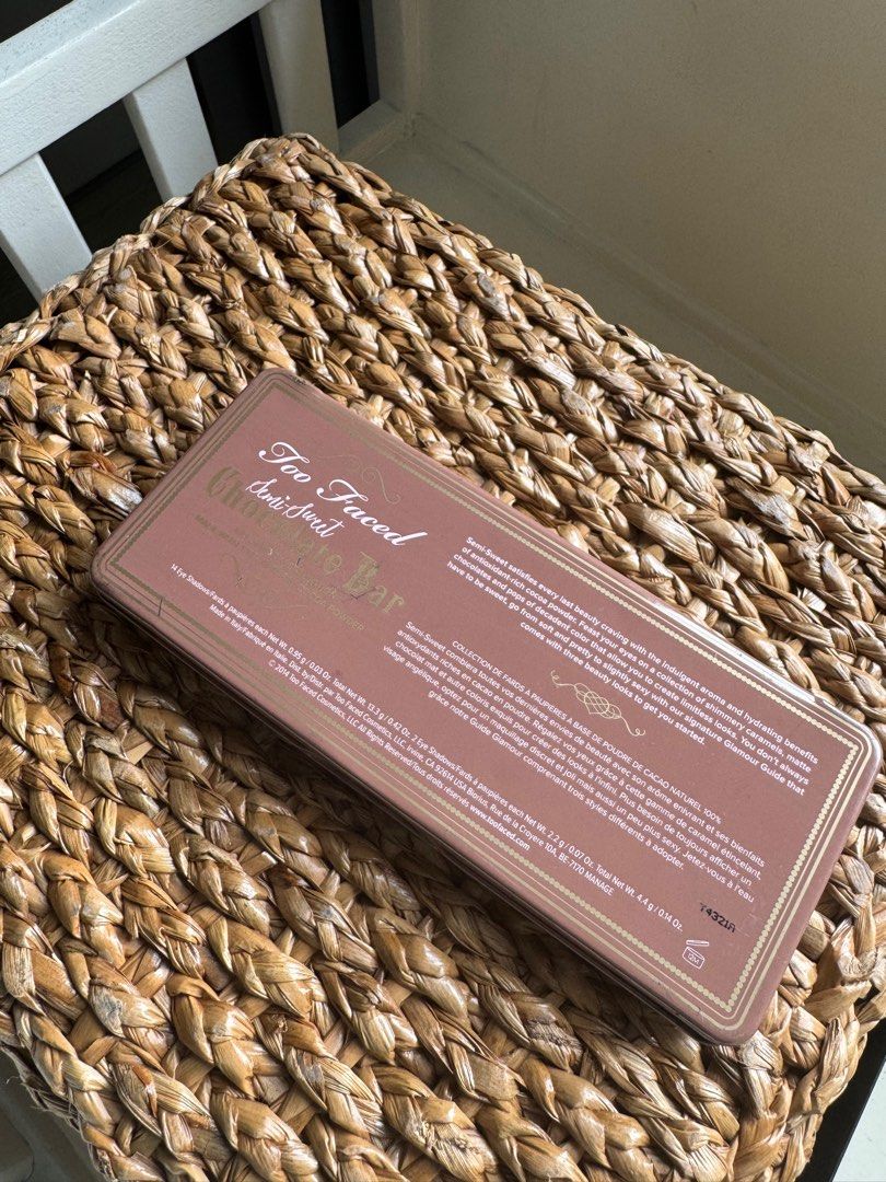 Too Faced Palette (Category: Makeup) located in Manila. Submitted by pormada (Listing ID 1305012111, Image 2). Description: 100% authentic from usa Swatch only What you see is what you get.