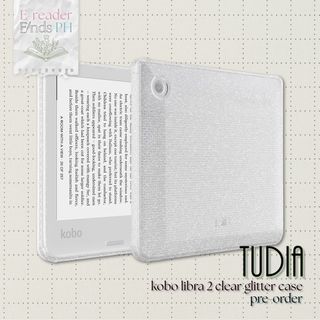 Tudia Kobo Libra 2 Clear and Frosted Cases for Pre-order