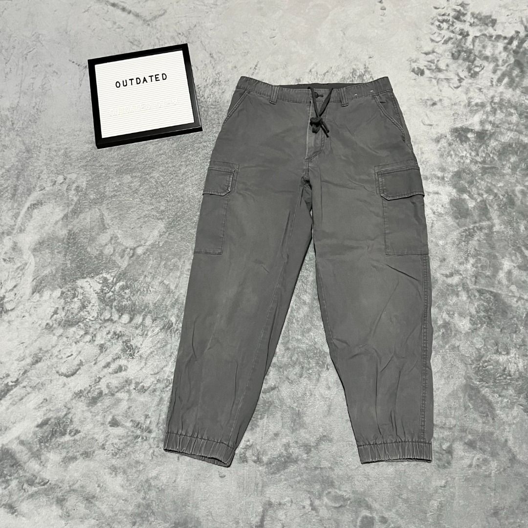Ezy wide fit cargo jogger pants clearance