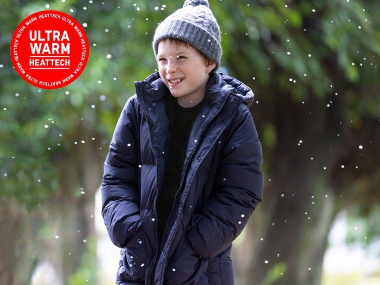 Uniqlo kids puffer cheap