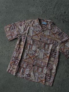 Vintage Button-Down Polo Terracotta - Made in Hawaii