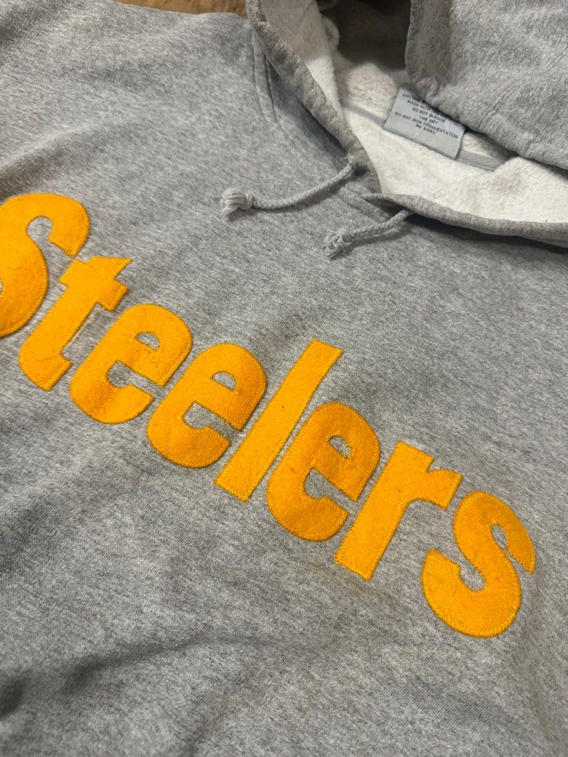 Majestic steelers sweatshirt clearance