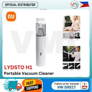 Xiaomi Lydsto H1 Portable Vacuum Cleaner 2500mah Rechargeable Handheld Wireless Vacuum Cleaner For Car Mini Vacuum Cordless Vacuum Cleaner VMI Direct