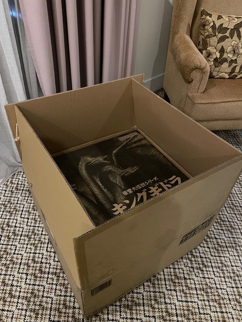 XPlus King Ghidora 2019 Mint in box (Category: Designer & Blind Box Toys) located in Manila. Submitted by jocabe13 (Listing ID 1305077665, Image 1). Description: Xplus king ghidora MIB- never displayed No issues Php 58,000 ( negotiable) Meet up: Manila,Makati and South area Free lalamove: Buyer’s Risk.