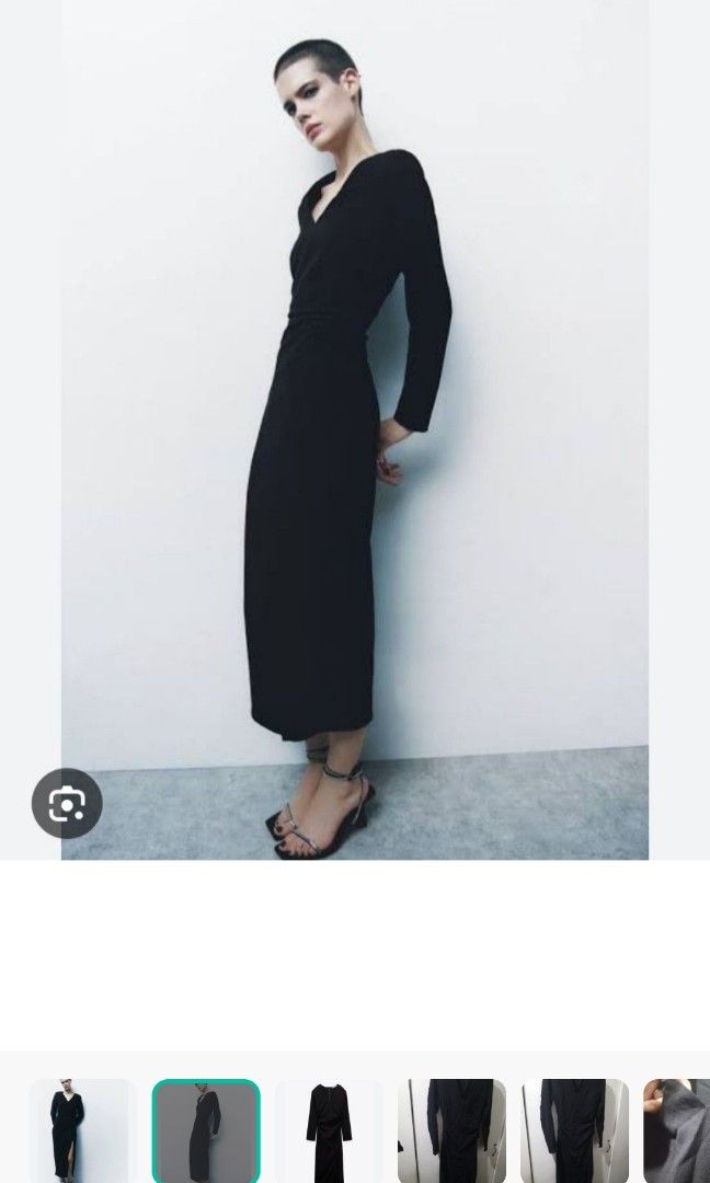 Long sleeve dress zara online