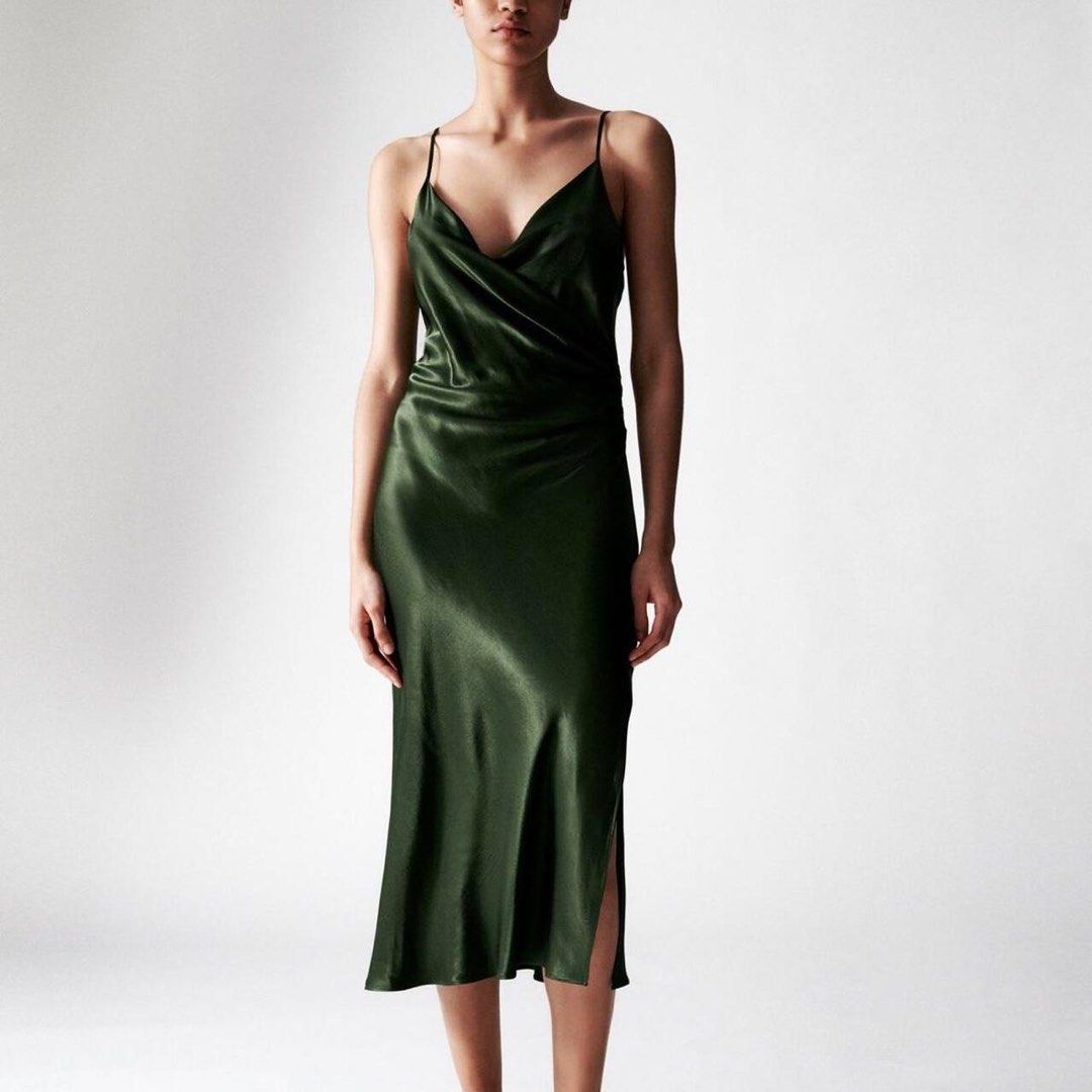 Zara silk dresses new arrivals