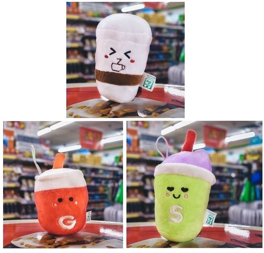 7 Eleven Singapore Plush Limited Edition Cute Stuffed Toy Plushie
