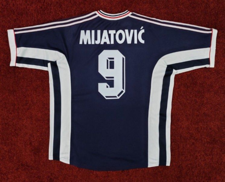 スポーツ別 希少 1998 W杯 ユーゴスラビア Yugoslavia Away #9