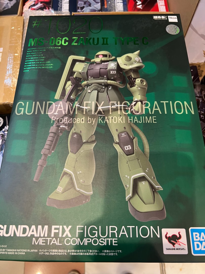 全新日版合金GFFMC #1020 Zaku II type C gundam fix figuration 渣古 