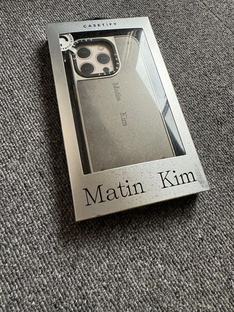 全新Matin Kim casetify iPhone 15 pro, 手機及配件, 電子周邊配件及 