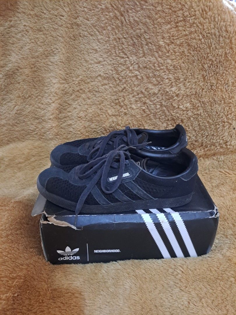 adidas gazelle silver green womens Adidas Consortium x Neighborhood Gazelle Super