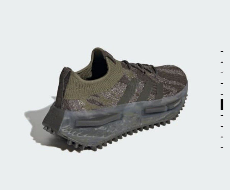adidas gazelle silver green womens NMD  gravitypope