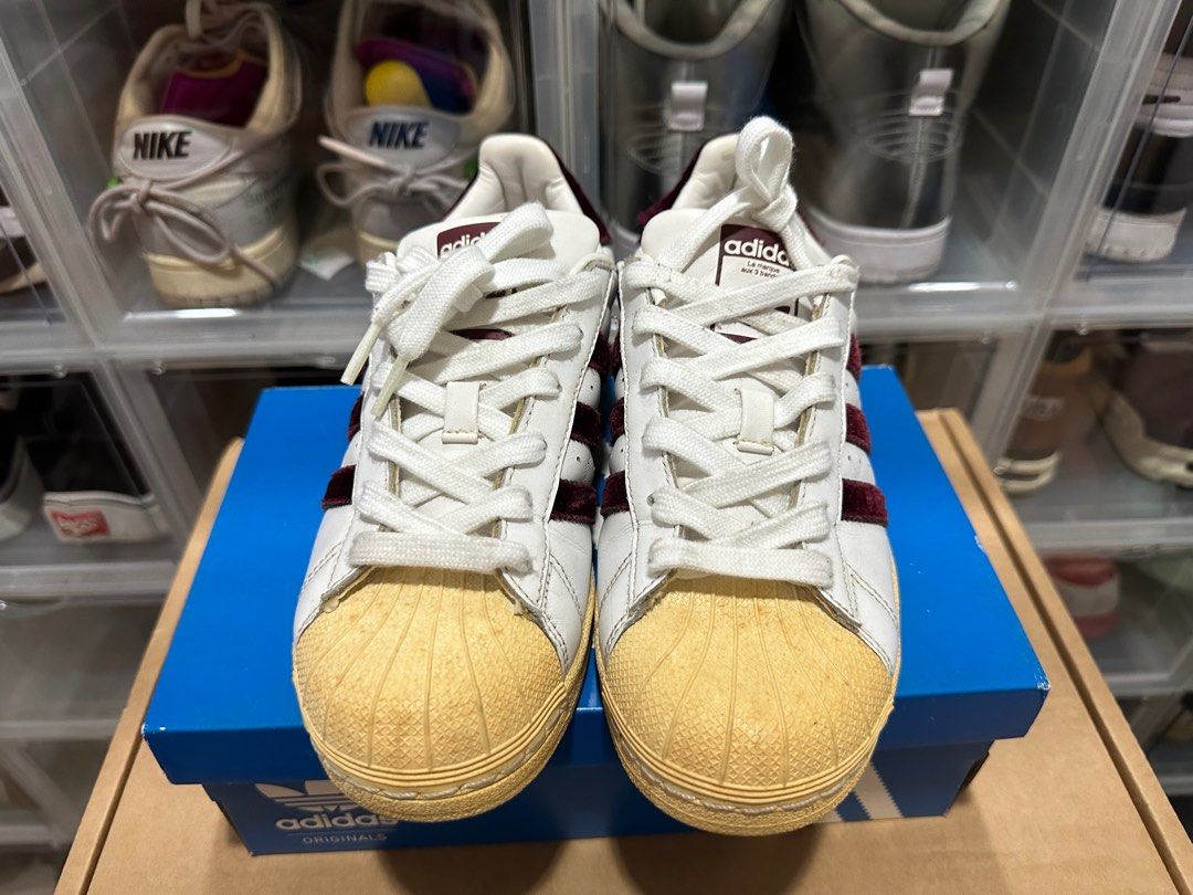 Adidas Superstar - Suede Stripes - UK4.5, Women's Fashion, Footwear,  Sneakers on Carousell