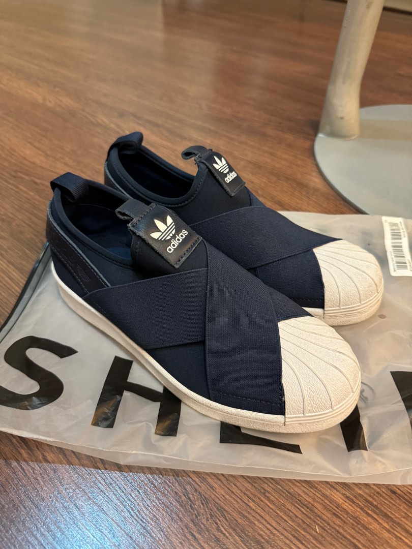 Adidas Superstar Slip On Navy Color