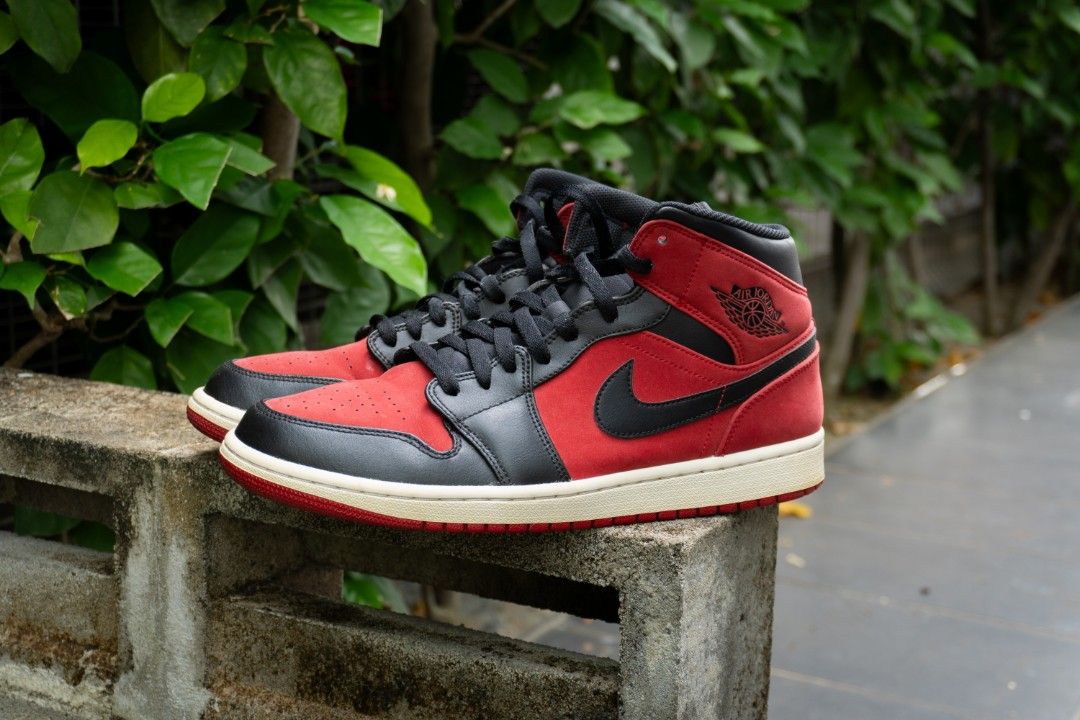 Air jordan 1 mid 554724 610 outlet