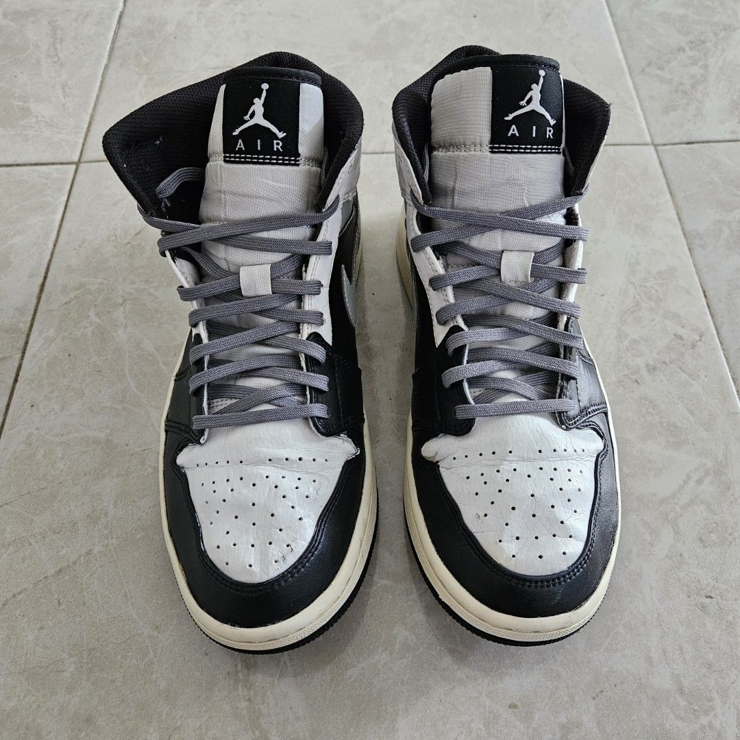 Sepatu Air Jordans Mid White Shadow Mid Air Jordan Shadow Retail