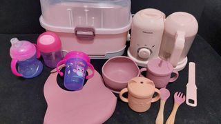 Baby Cook 4in1 Baby Food Maker and bottle storage with FREEBIES
