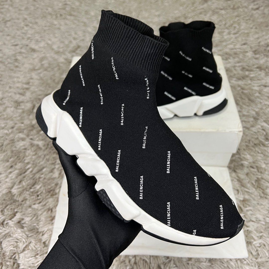 Balenciaga speed trainer all over hot sale