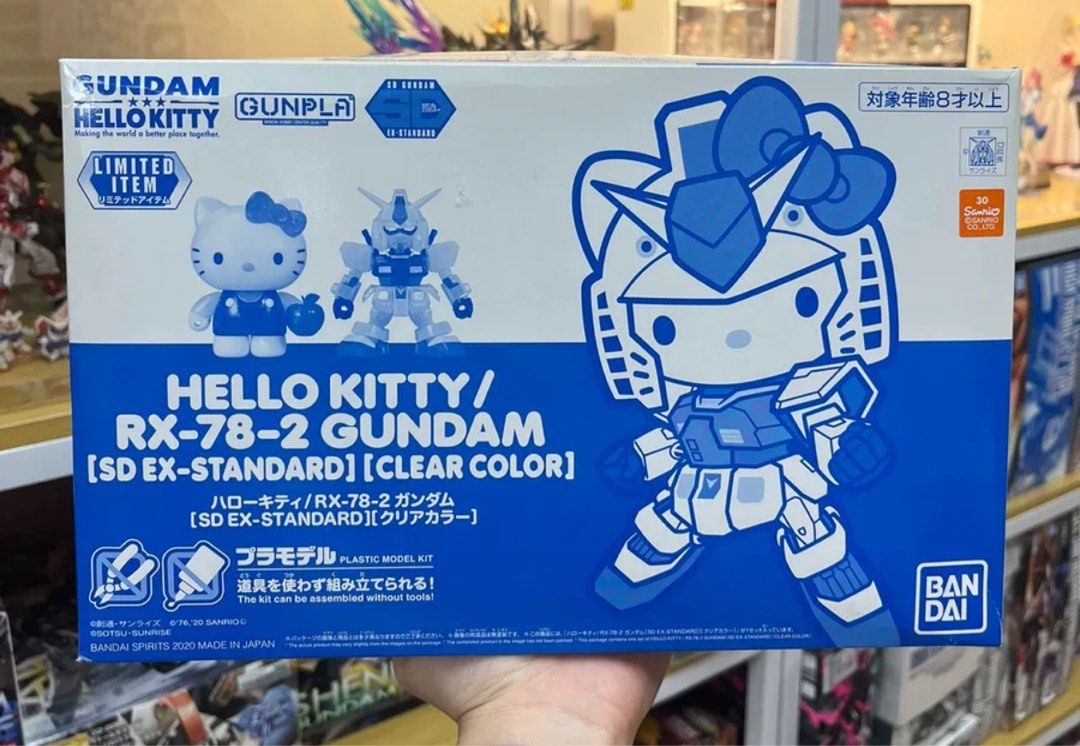 BANDAI HELLO KITTY RX-78-2 GUNDAM