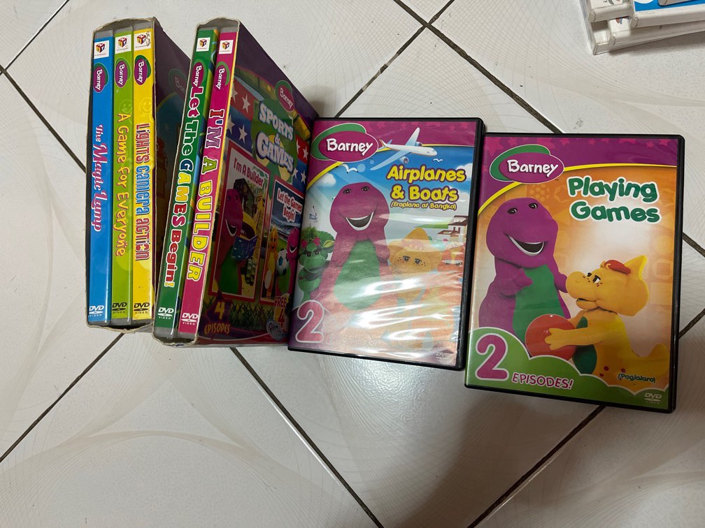 Barney DVDs, Hobbies & Toys, Music & Media, CDs & DVDs on Carousell