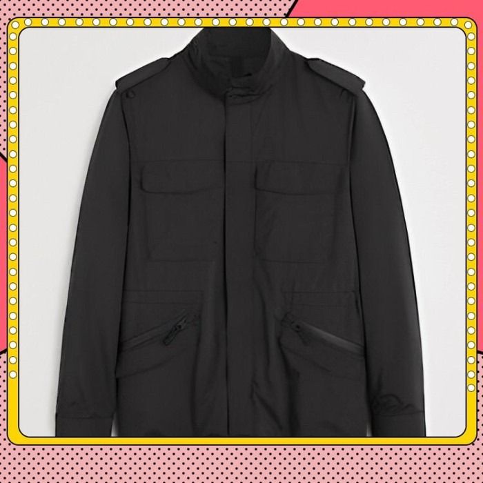 Beli Via Toped Ya Mango Man Water Repellent Field Jacket Black Size L M