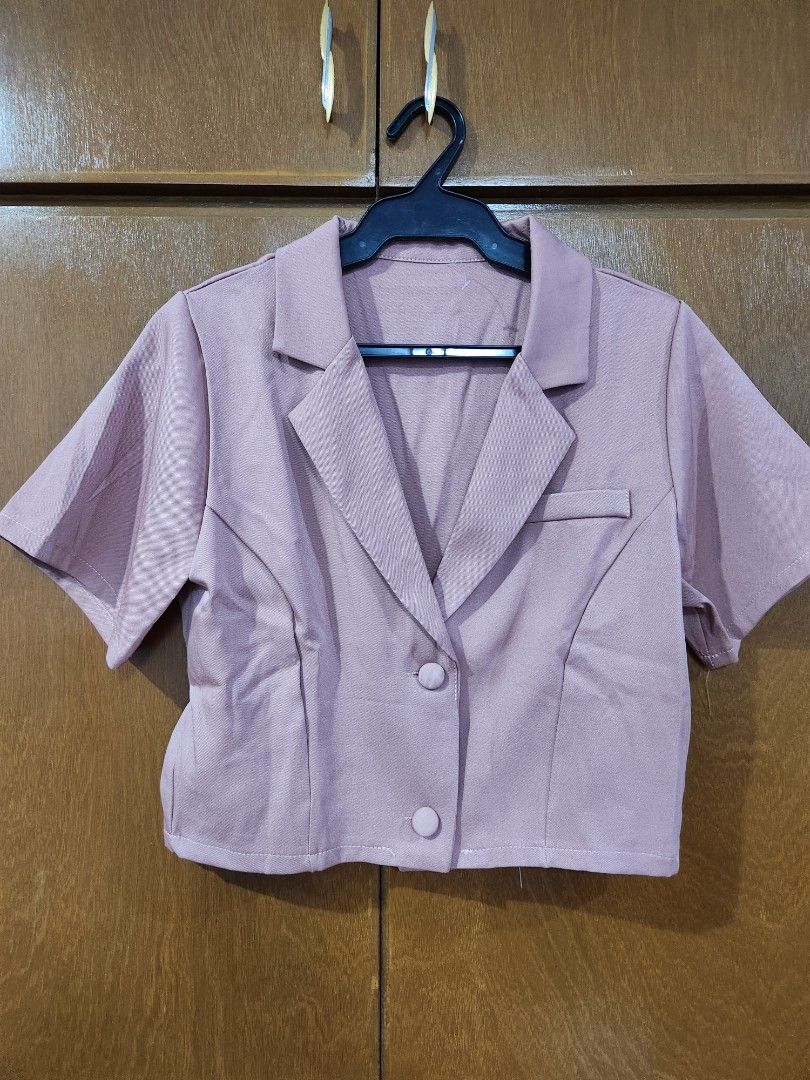 Blazer Skort Coords (Category: Sets or Coordinates) located in Marikina City. Submitted by MSS_32 (Listing ID 1305309997, Image 1). Description: * Old rose color blazer skort coords in cotton twill fabric * BLAZER - bust up to 36", waist up to 34", shoulder 15", armhole 18", length 16.5" * SKORT - waist 26 - 32", hips up to 36", length 15" * MOP : Gcash / BPI * SF c/o buyer.