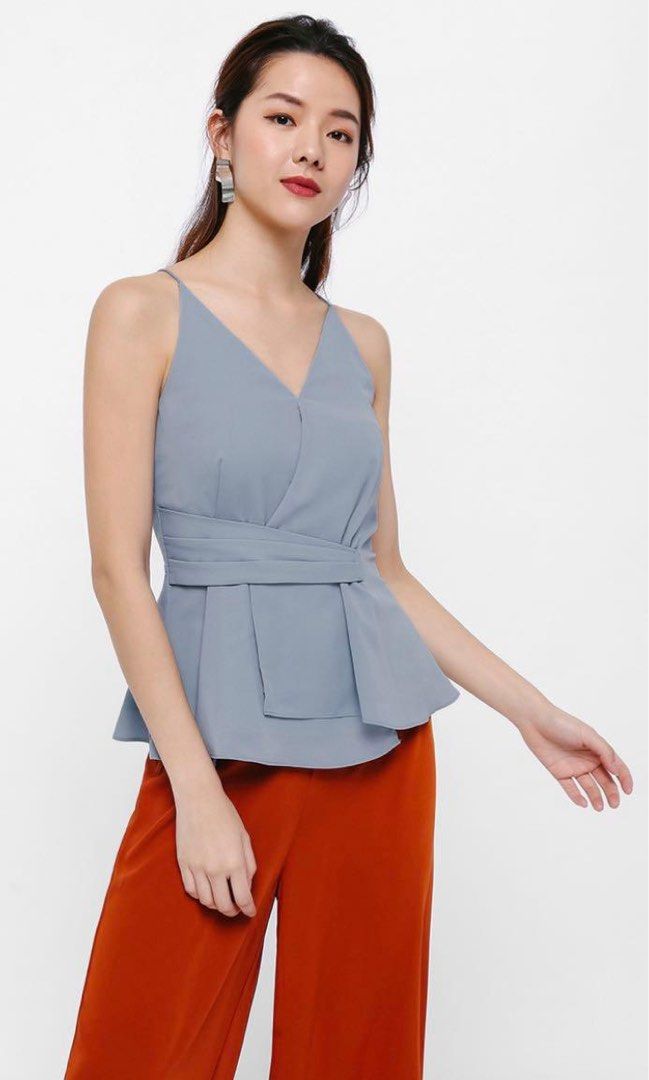 love bonito peplum top