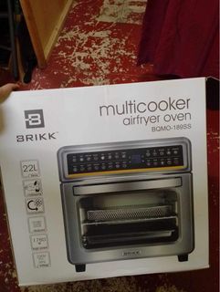 Brikk 22 Liters Multicooker Air Fryer Oven (BQMO-189SS)
