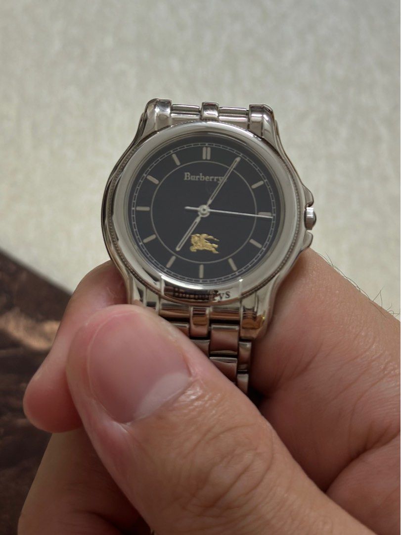 Burberry watch discontinued clearance