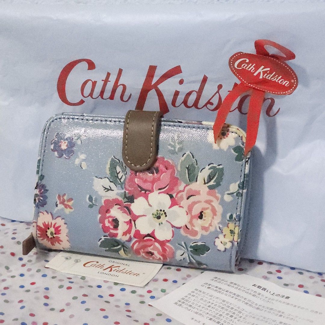 Cath kidston blue purse deals