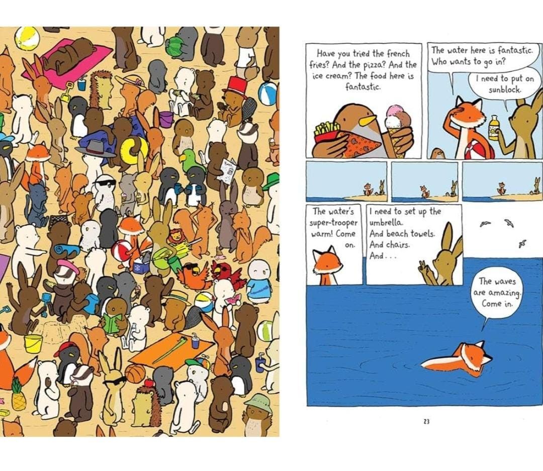 Komik Rabbit Children book fox and rabbit & books about friendship graphic novel ...