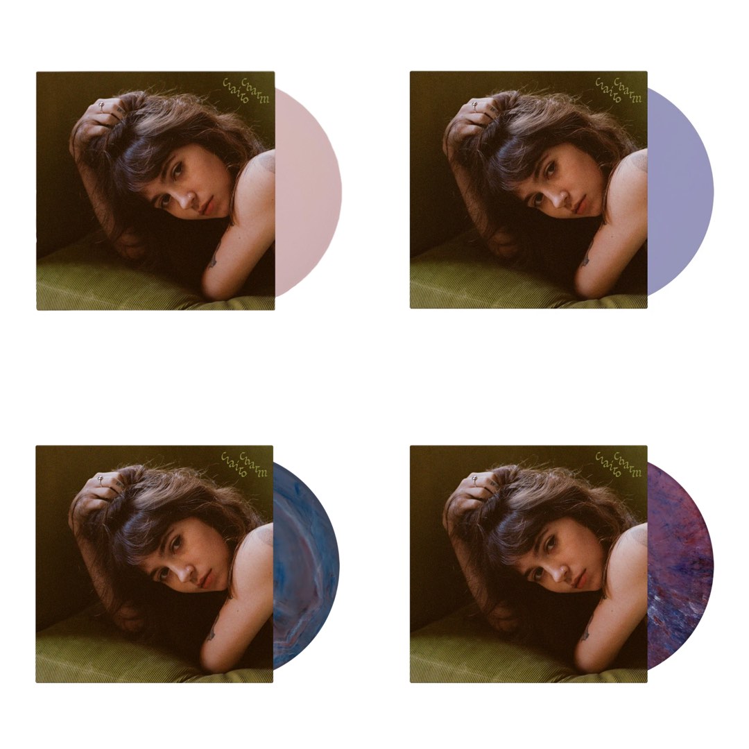 Clairo Charm - limited light pink vnyl Amazon.com: Charm