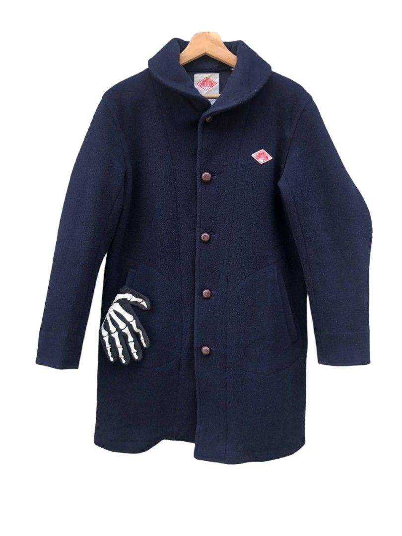 Danton Vetements De Travails Wool Coat Jacket, Men 