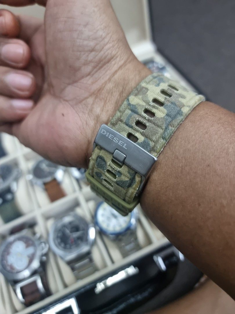 Diesel camo watch store