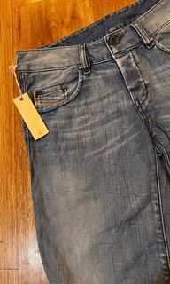 Diesel Vixy Flared/Baggy Jeans