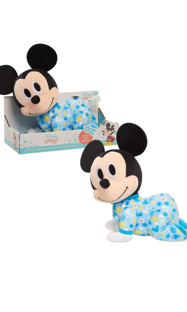 Disney baby minnie mouse musical crawling pal plush cheap