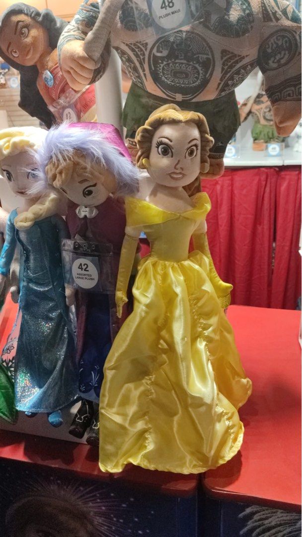Disney on Ice Belle Doll Soft Toy Large Plush Hobbies Toys Toys Games on Carousell