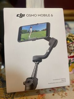 DJI Osmo Mobile 6 - Smartphone Gimbal Stabilizer I 3-Axis Stabilization I Built-In Extension Rod