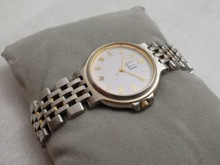 Dunhill Sterling Silver 33mm Dress Watch