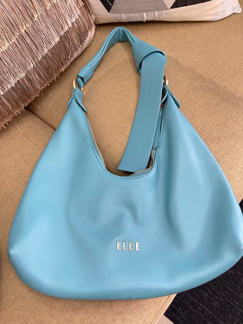 ELLE Tas Bag Pouch Slempang Tote Original Leather Kulit Asli ORI Counter