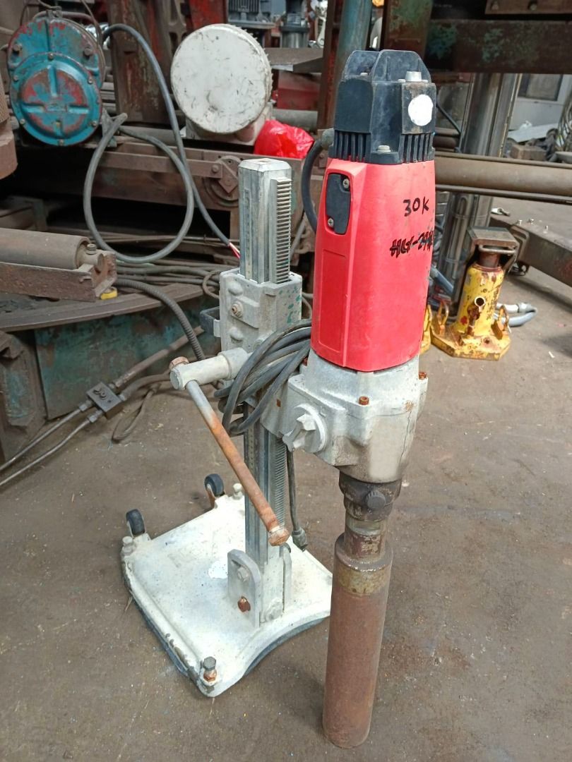 Exen Electric Coring Machine 110V from Japan (Category: Construction Tools & Equipment) located in Quezon City. Submitted by lockerbi2014 (Listing ID 1305175776, Image 2). Description: We also have: *Farm Tractor *Mini Backhoe *Skid Loader *Welding Machine *Tower Light *Welding Genset *Waterpump *Motor *Gear Motor *Hydraulic Pump *Hydraulic Cylinder *Hydraulic Jack *Tools *Lathe Machine *Milling Machine *Drill Press *Press Brake *Shearing Machine