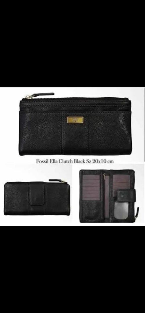 Fossil dompet ella clutch new
