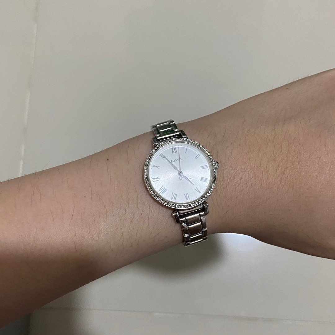 Fossil Women Stainless Steel Watch ES4448 Women s Fashion Watches Accessories Watches on Carousell