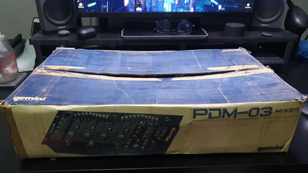 Gemini PDM-03 Mixer (Category: Other Audio Equipment) located in Quezon City. Submitted by fluffycabbage (Listing ID 1305301633, Image 1). Description: WYSIWYG MEET UP ONLY within LRT2 GILMORE STATION TO ROBINSONS MAGNOLIA AREA ONLY Acceptable payment: Cash or Gcash Versatile mixing with a 24-second sampler. This 5U rackmount mixer boasts a formidable selection of inputs, with 7 line, 3 mic, and 2 phono/line. Features a 24-second digital sampler 
