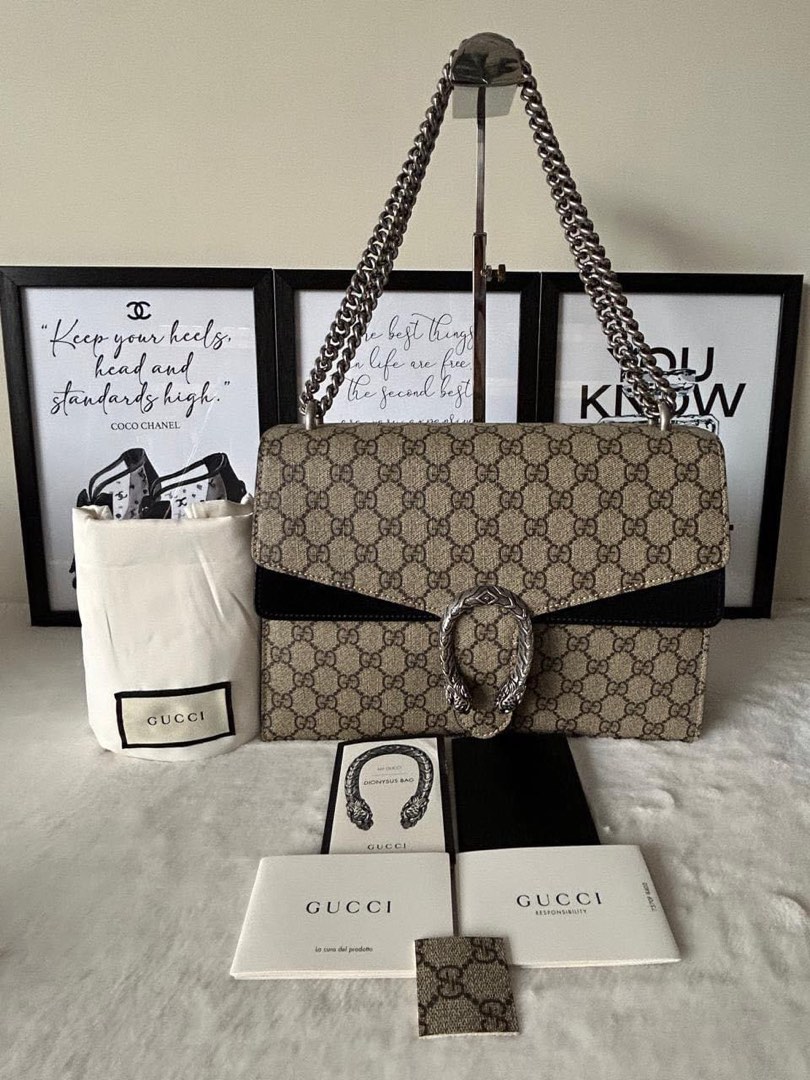 Gucci dionysus bag sizes online