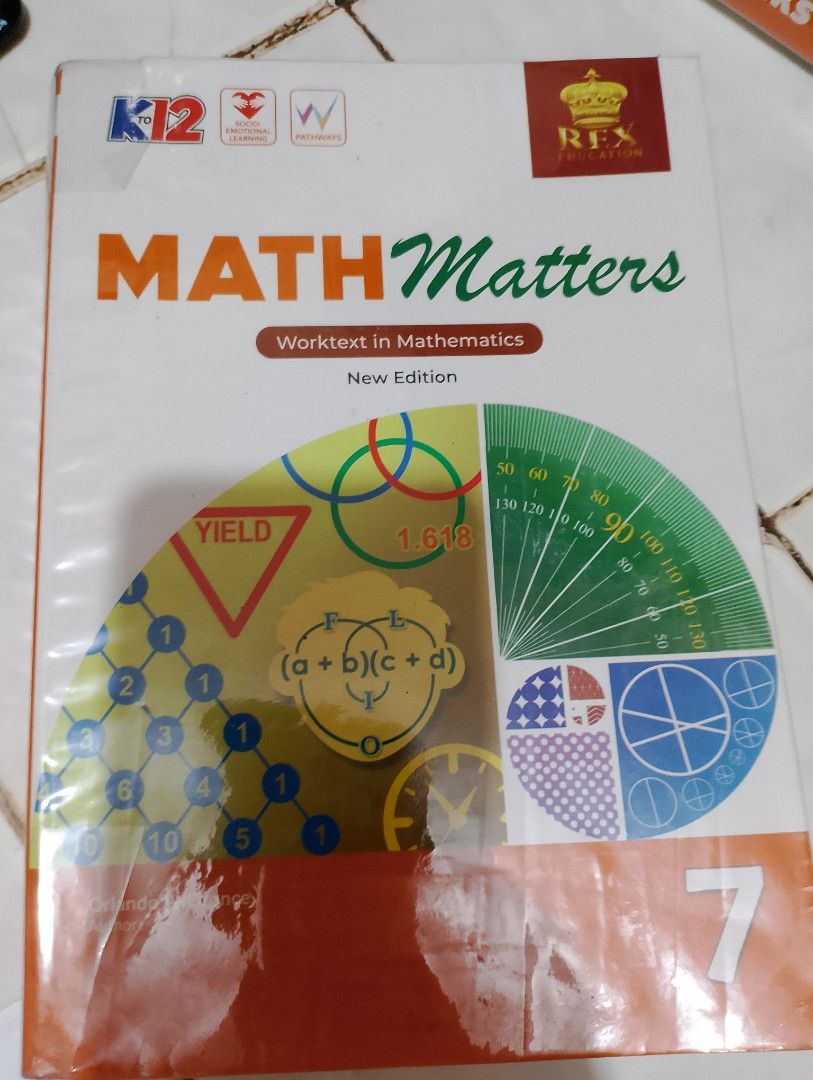 GRADE 7 TEXTBOOKS 2023 edition by REX Publishing (Category: Textbooks) located in Taytay. Submitted by beas_stuff (Listing ID 1305132212, Image 3). Description: Grade 7 TExtbooks 2023 edition. with thick plastic cover. Just text 0950-9858348 if interested . Thanks.. Essential English - 350 Math Matters- SOLD MAPEH Expedition - SOLD Science Links -500.